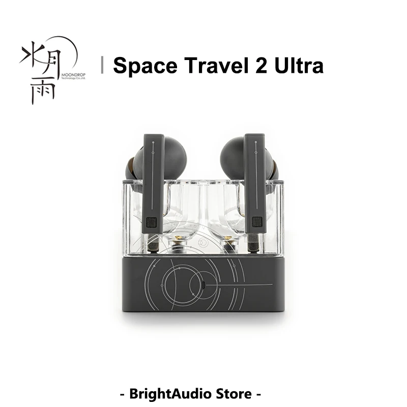 MOONDROP Space Travel 2 ULTRA TWS Ture سماعة أذن لاسلكية سماعات أذن رياضية بلوتوث 6.0 ANC LDAC 55ms وضع لعبة الكمون المنخفض