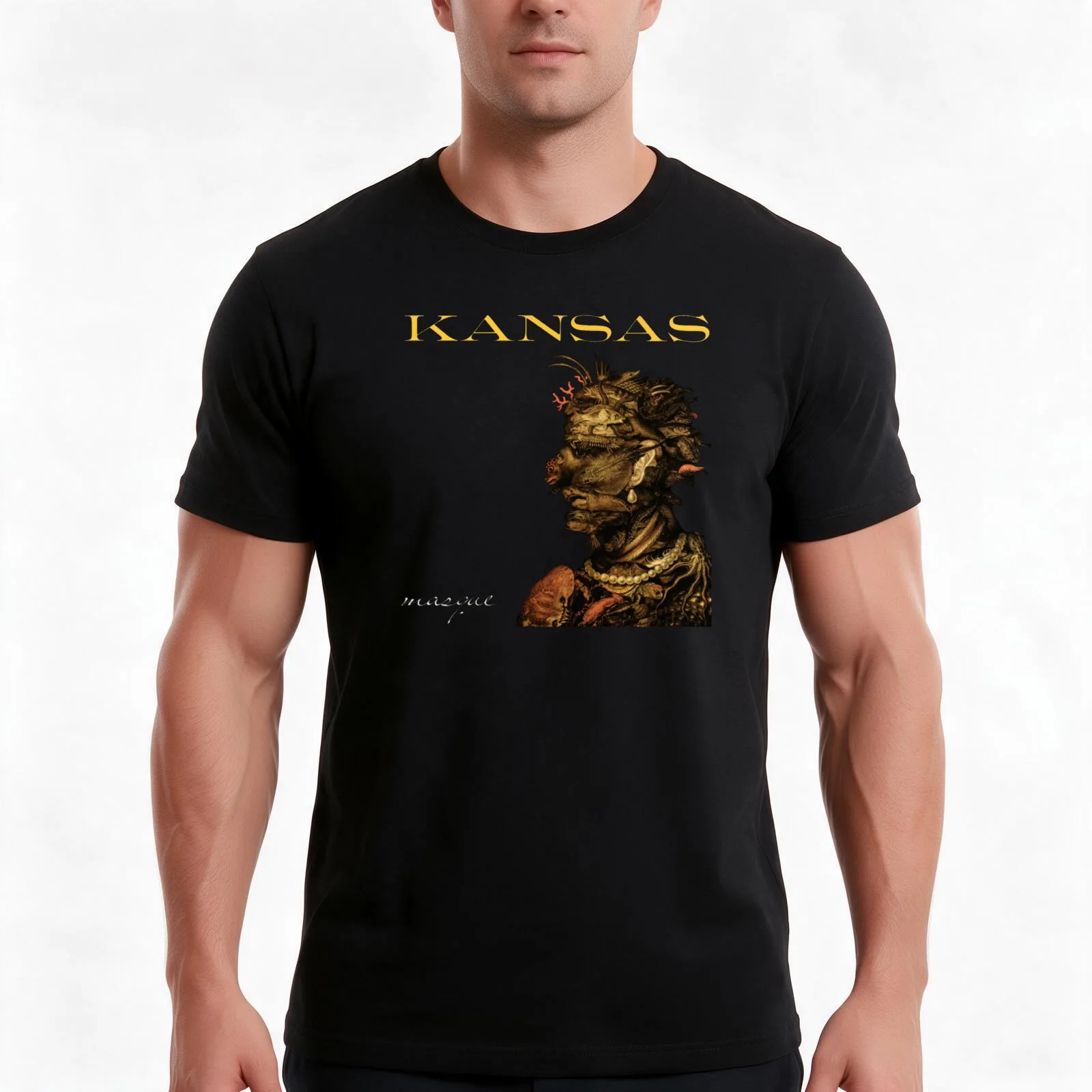 Kansas band & Steve Walsh T-Shirt, Summer Casual Cotton Tee, Oversized Streetwear Tops, Vintage Graphic Print, Unisex Men Women