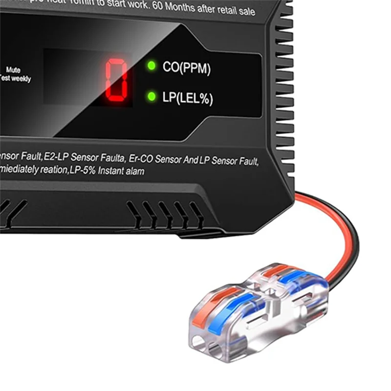 

Двойной детектор LP/CO для автодомов — сигнализация окиси углерода и пропана с отдельным светодиодным индикатором и кронштейном