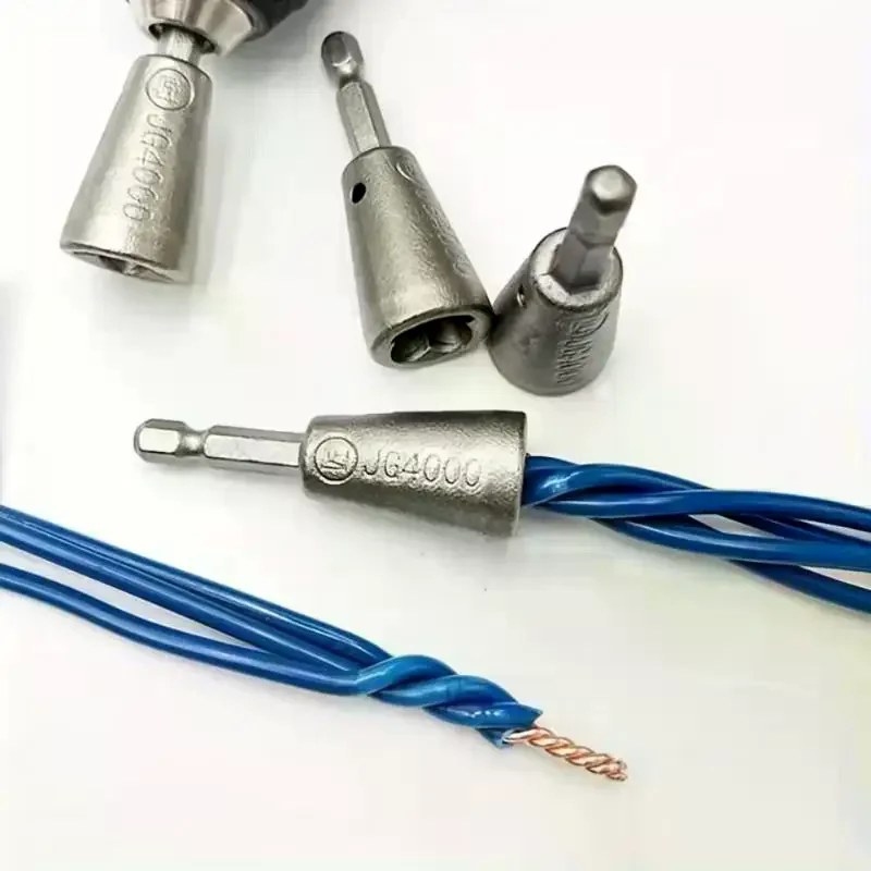 Wire Twisting Tools Quickly Twister Electrician Artifact For Power Drill Drivers Twisted Connector Cable Device Multi-tool 1PC