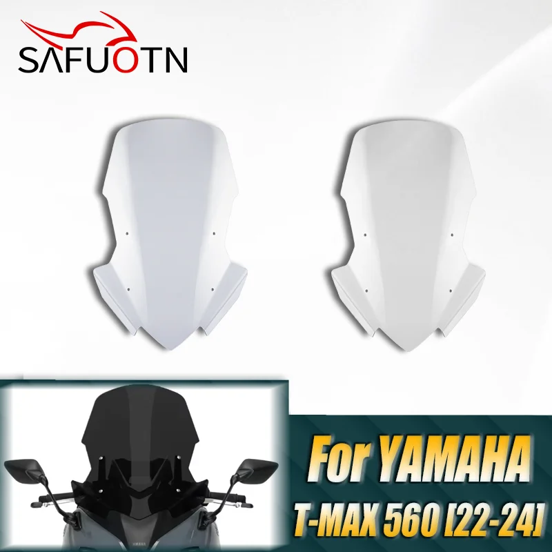 

Windshield Windscreen for Yamaha TMAX T Max 560 2022 2023 2024 Motorcycle Wind Screen Shield Deflector Accessories