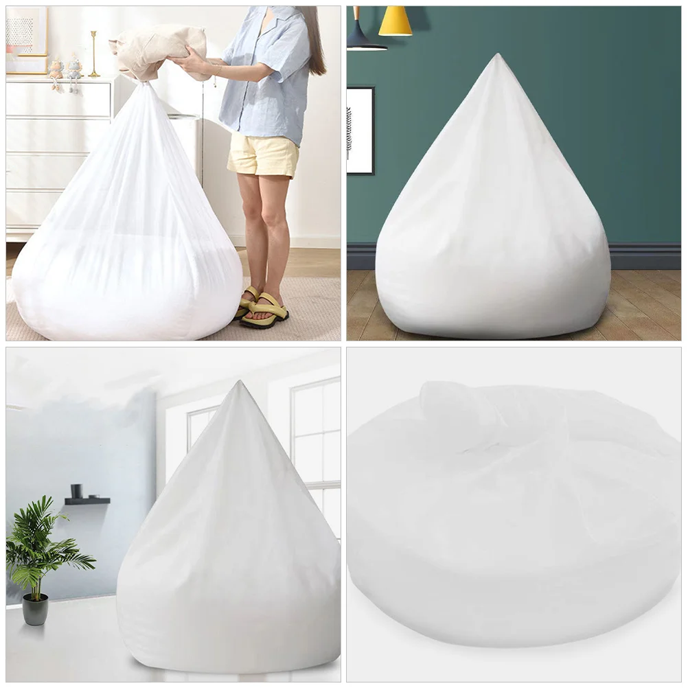 غطاء بطانة للأريكة الكسولة من القماش قابل لإعادة الاستخدام وقابل للغسل واستبدال الأكمام الداخلية لكرسي كيس الفول للاستخدام المنزلي #1