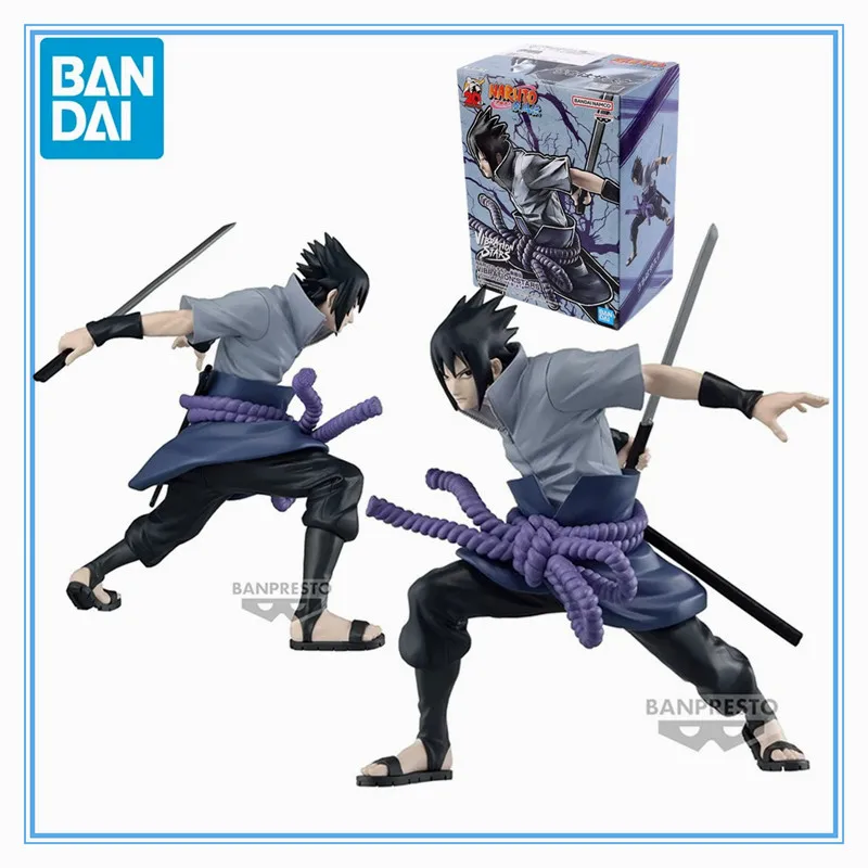 

Original Genuine Bandai Anime VIBRATION STARS NARUTO Uchiha Sasuke Ⅲ Model Toys Action Figure Gifts Collectible Ornaments Kids