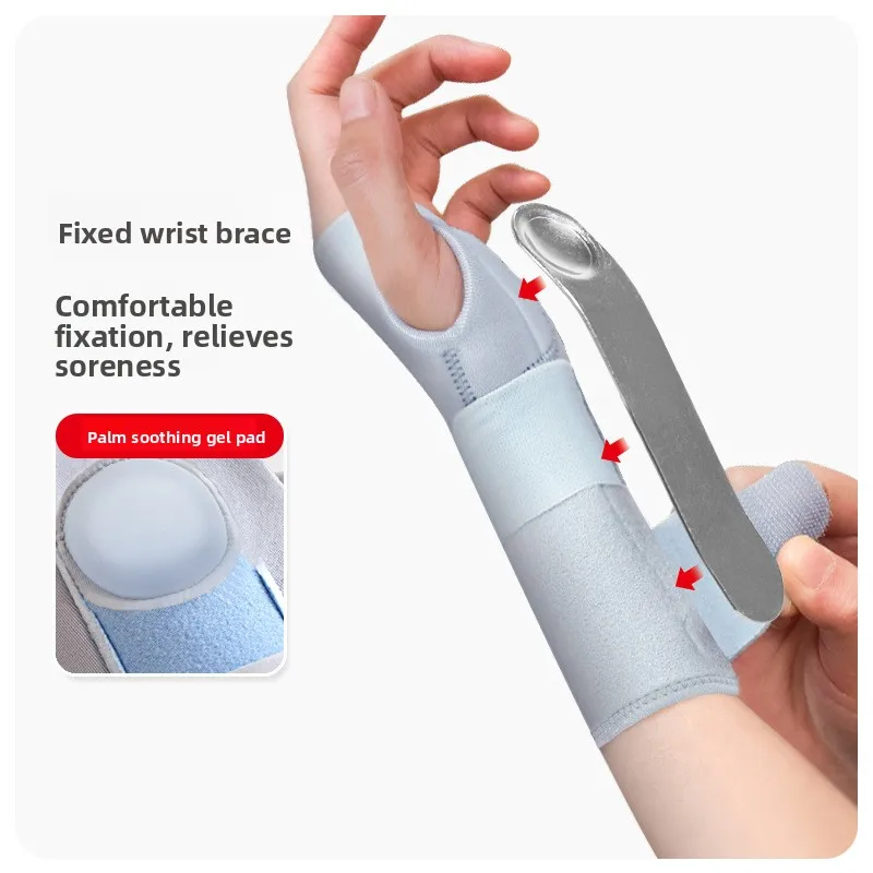 

Adjustable Wrist Brace for Tendonitis & Sprain - Unisex Support for Carpal Tunnel, Rehabilitation & Injury Prevention