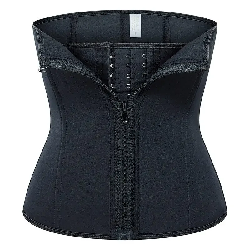 Sauna Sweat Belt Weight Loss Neoprene Waist Trainer Body Shaper Corset Slimming Belly Sheath Women Tummy Trimmer Cincher Sports