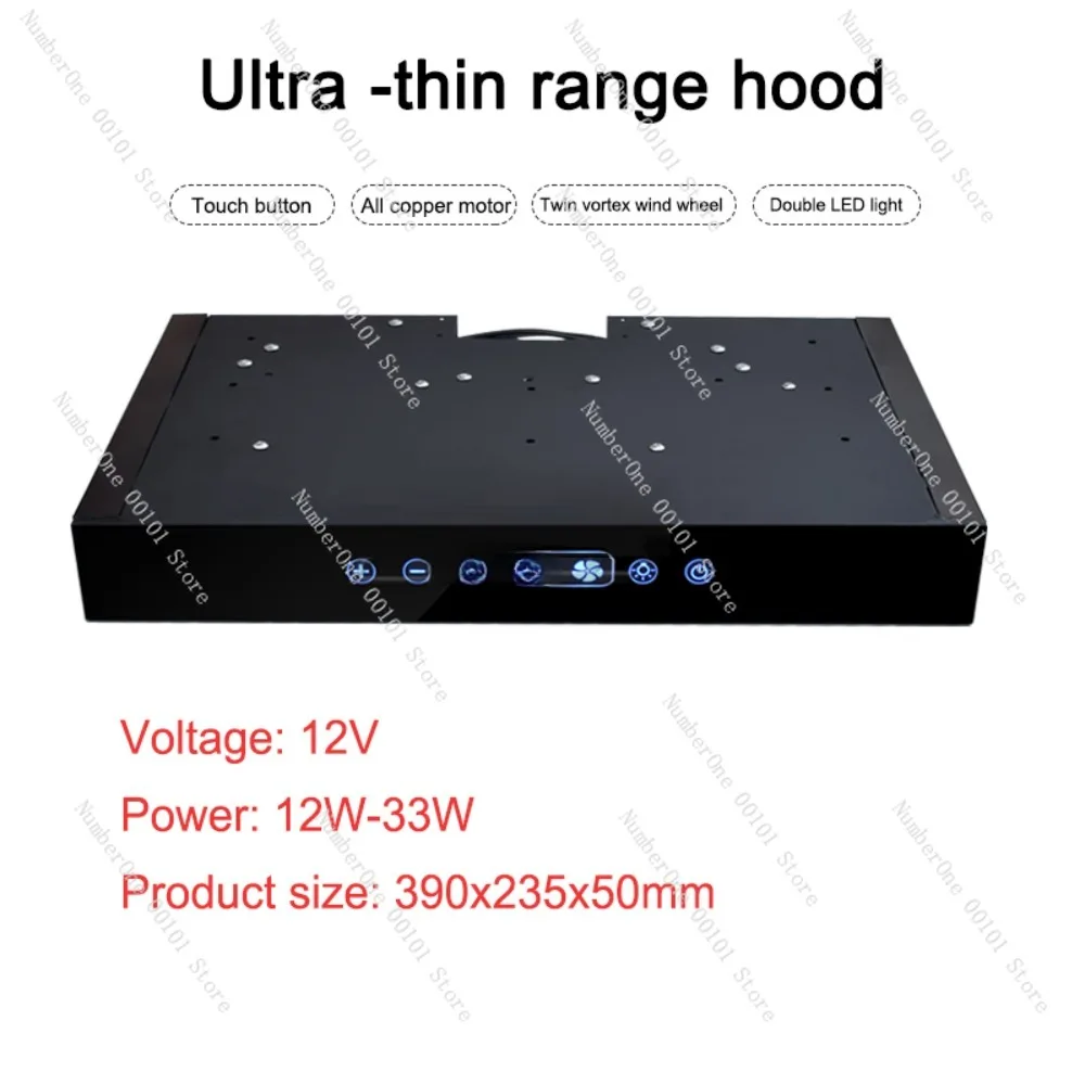 ultra-thin range hood  kitchen range hood Mini compact range hood RV modification accessories