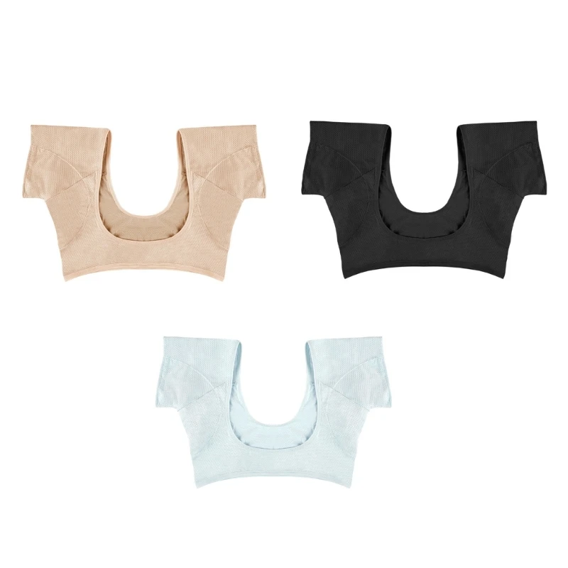 

Sweat Absorbent Vest Women's Armpit Sweat Proof Pad Shirt Underarm Sweat Top for Office Workouts and Outdoor Adventures Y166
