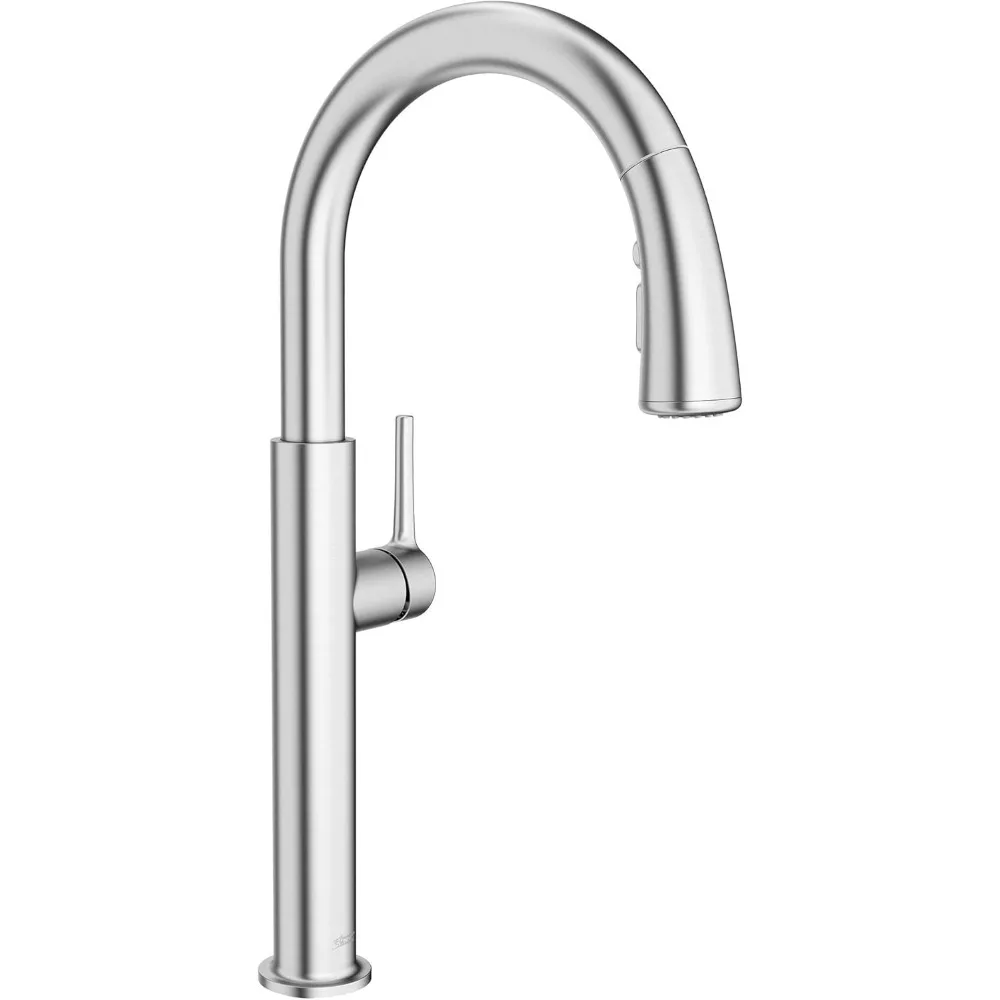 

Stainless Steel Studio S Pull-Down Kitchen Faucet with Sprayer by American Standard Model 4803300.075