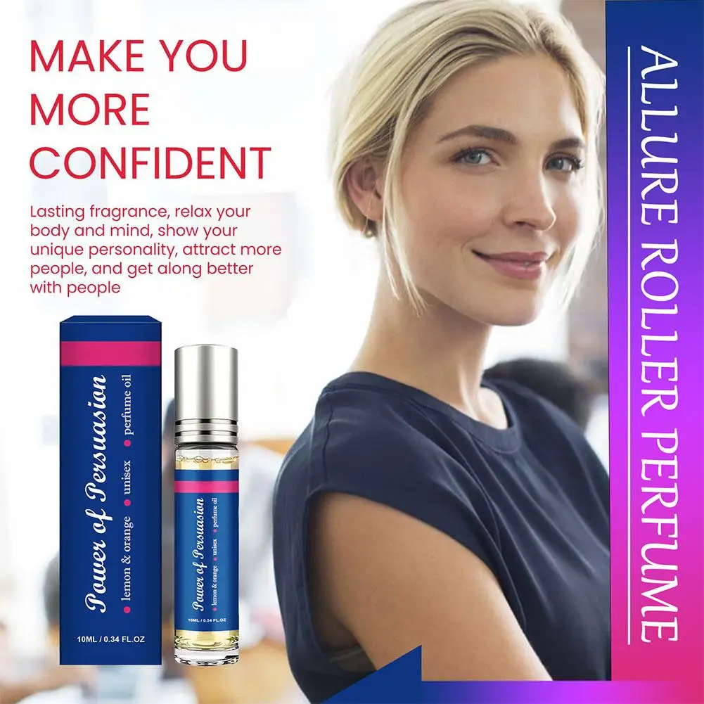 10ml Charm Roller Perfumy Feromonowe Perfumy Pokusa Flirtowanie Afrodyzjak Atrakcja Randki Spray Dezodorant Lady Parfum