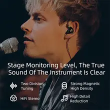 Hi-Fi In-Ear Sport Earphones Noise Cancelling #3