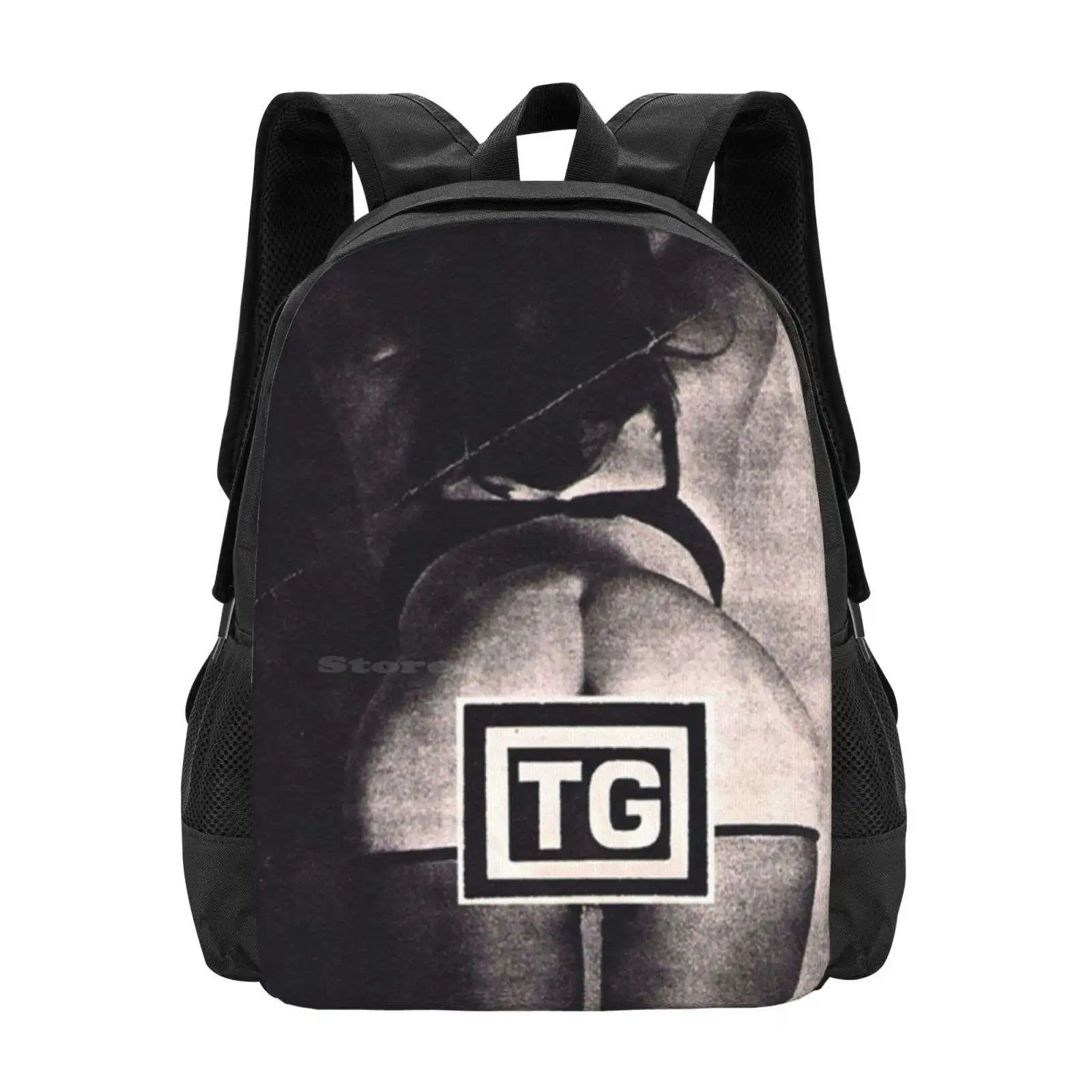 Cosey School Bag Big Capacity Backpack Laptop Cosey Fanni Tutti Throbbing Gristle Industrial Music People Female Artist Woman