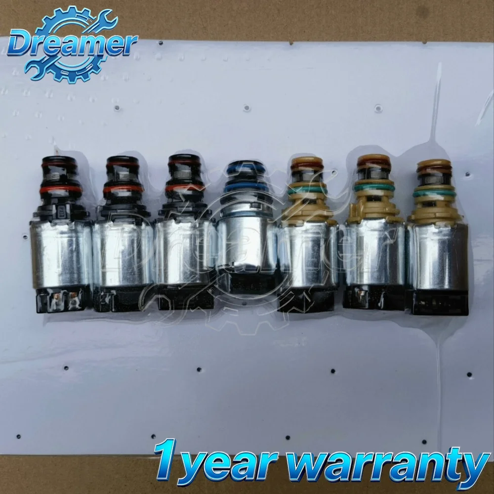 6T30 6T40 6T45 6T50 Brand New Gen 1 Automatic Transmission Black Solenoid Valve 7Pcs Kit Tools For Chevrolet Buick