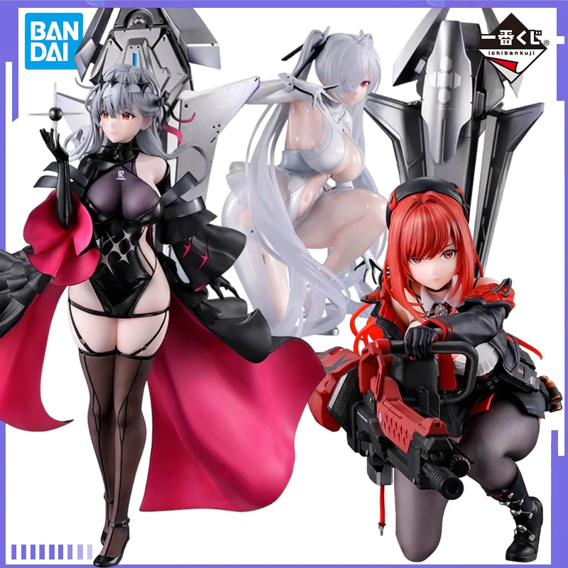 

In Stock Genuine Bandai Ichiban Kuji Nikke Chapter6 Full Set A/B/Last Static Anime Action Collectible Figure Toys Gift