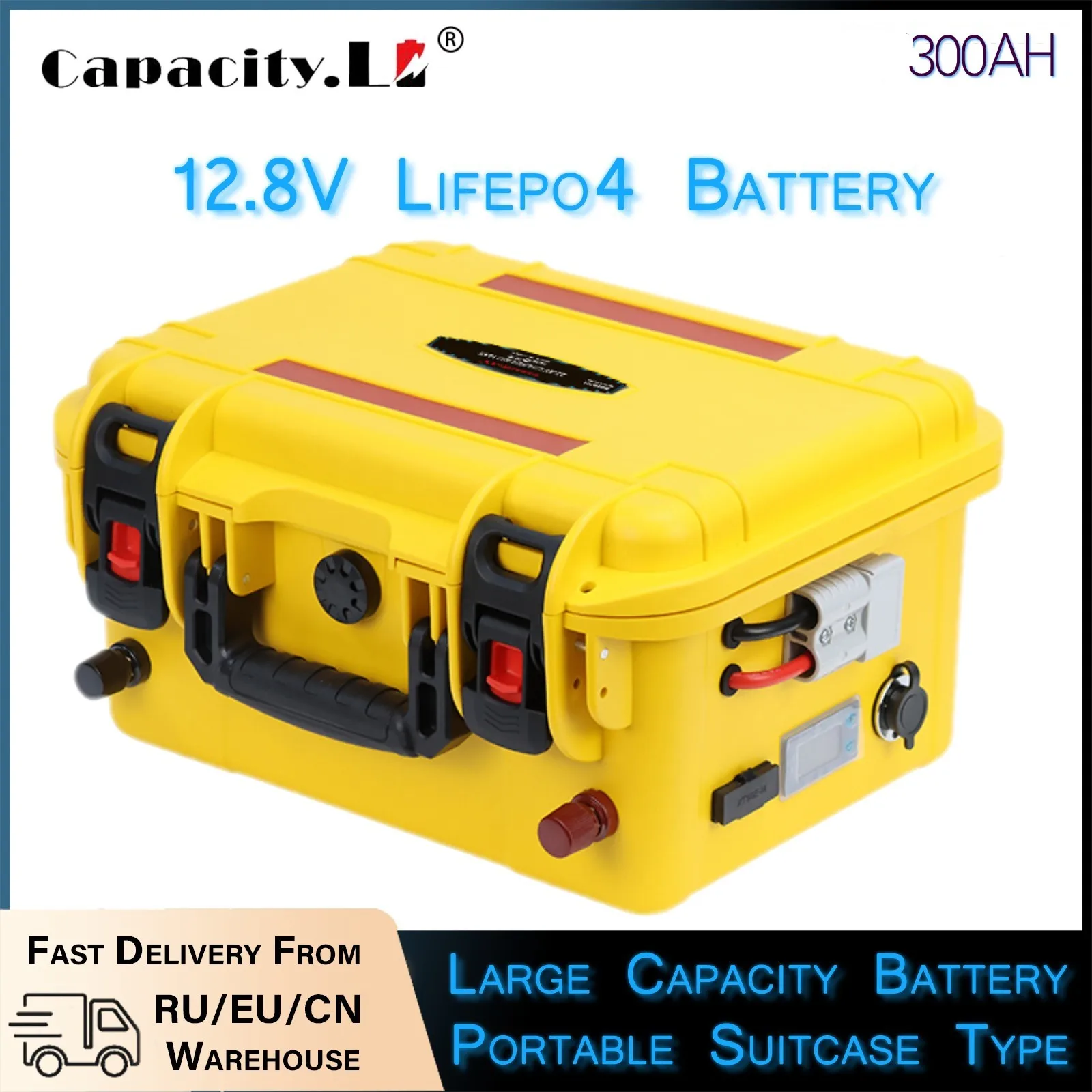 12v 250Ah 300Ah High-Capacity Lifepo4 Battery Pack Rechargeable For RVs Solar and Motor Homes Solar Camping party Inverter