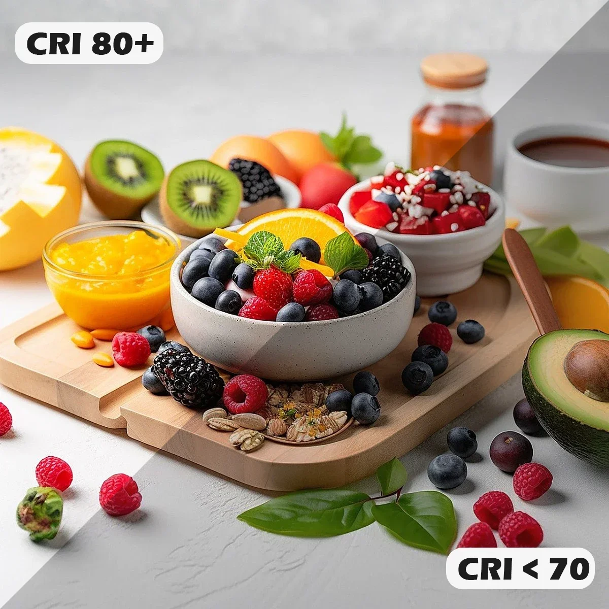 10 focos GU5.3 MR16 de 8W, 12 24V CA/CC, rápida disipación de calor, alta eficiencia, para oficina, sala de conferencias, iluminación de Patio