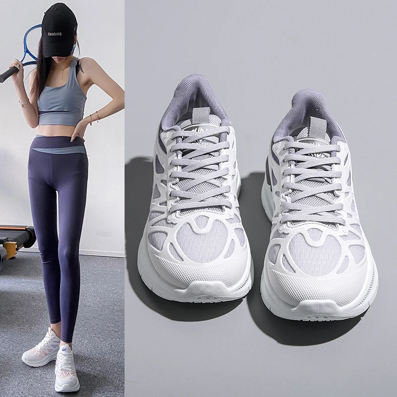 

Women Shoes Breathable All-match Mesh Shoes Casual Sports Trendy Shoes Female Wear-resistant Running Shoes for Women