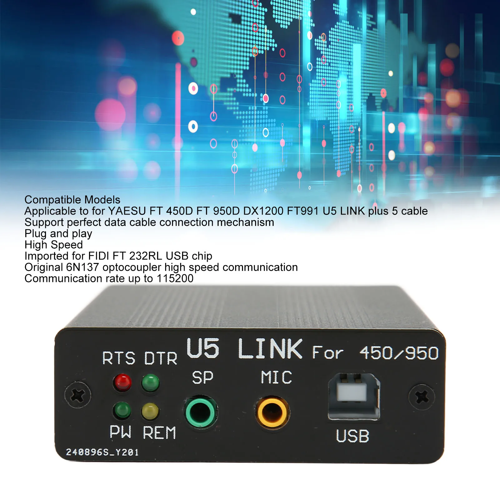 USB-адаптер связи для ПК USB-адаптер связи для ПК Бесшумный радиоразъем Plug and Play для YAESU FT 891 991 FT 818 FT 857D FT 897D USB-адаптер связи для ПК USB-адаптер связи для ПК Бесшумный радиоразъем Plug and Play для YAESU FT 891 991 FT 818 FT 857D FT 897D