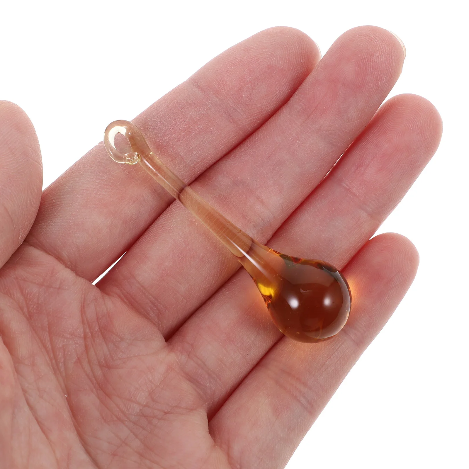 

10 Pcs Crystal Hanging Teardrops Pendants Crystals Decoration Decorations Ornament Ornaments Bulk Mini