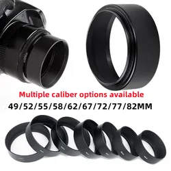 49 52 55 58 62 67 72 77 82mm Metal LENS HOOD for canon nikon camera lens