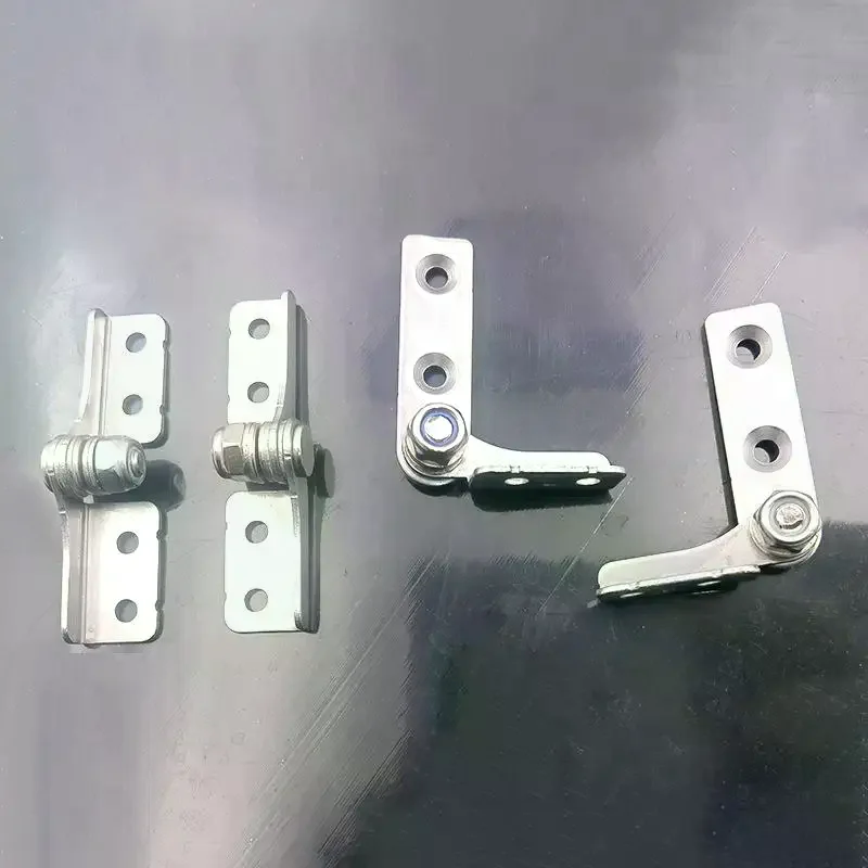1Pcs Adjustable Arbitrary Hinge Stop 304 Stainless Steel Damping Hinge Nothing Frame Hinge Damping Shaft Positioning Hinge