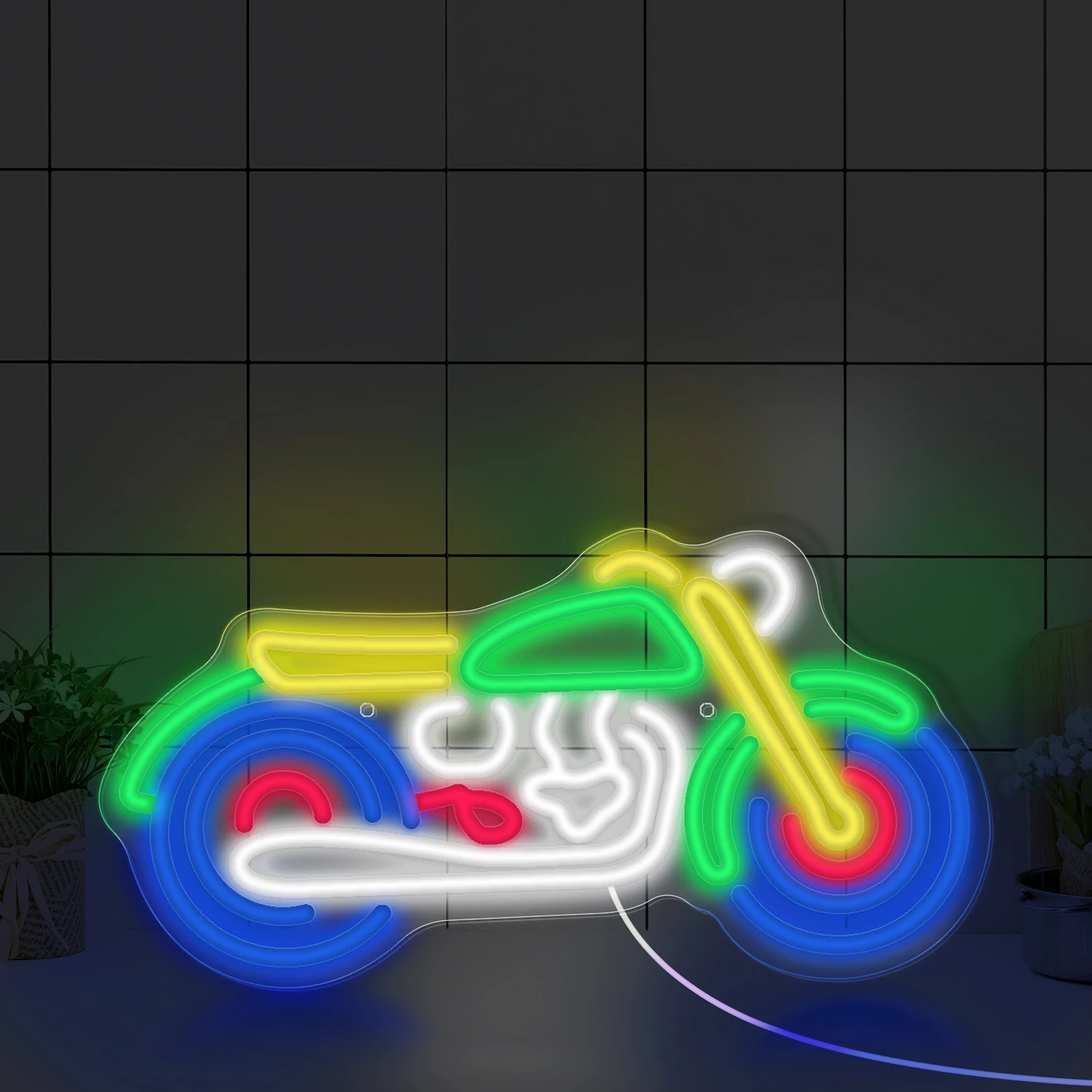 The Neon Motorcycle… - image