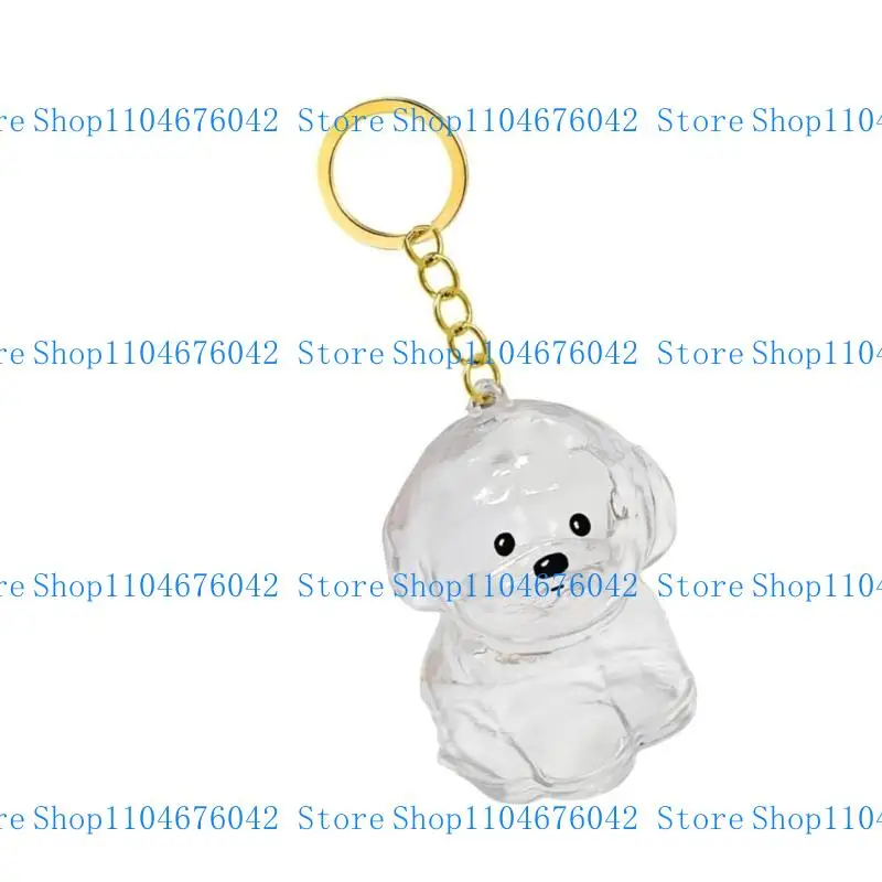 5ASD CLEAR PET MEMORIAL KEYCHAIN ​​PET HAIG HAIG HAIRGE