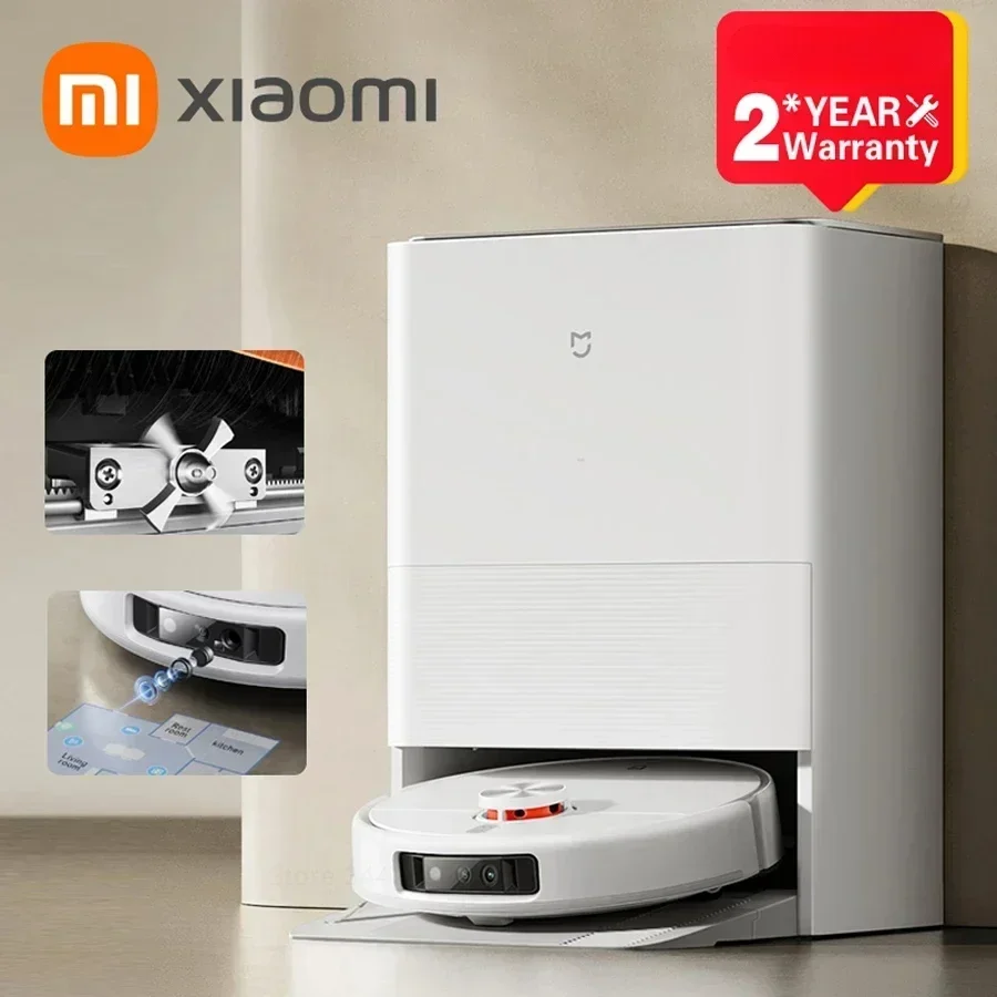 

2024 XIAOMI MIJIA Almighty sweeping robot vacuum cleaner C107 household dirt treatment machine self-cleaning