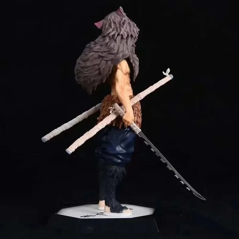 Anime Demone Slayer Kimetsu No Yaiba Figura Giyuutarou Daki Kokushibo Tsugikuni Yoriichi Douma Inosuke Action Figures Giocattoli di Modello