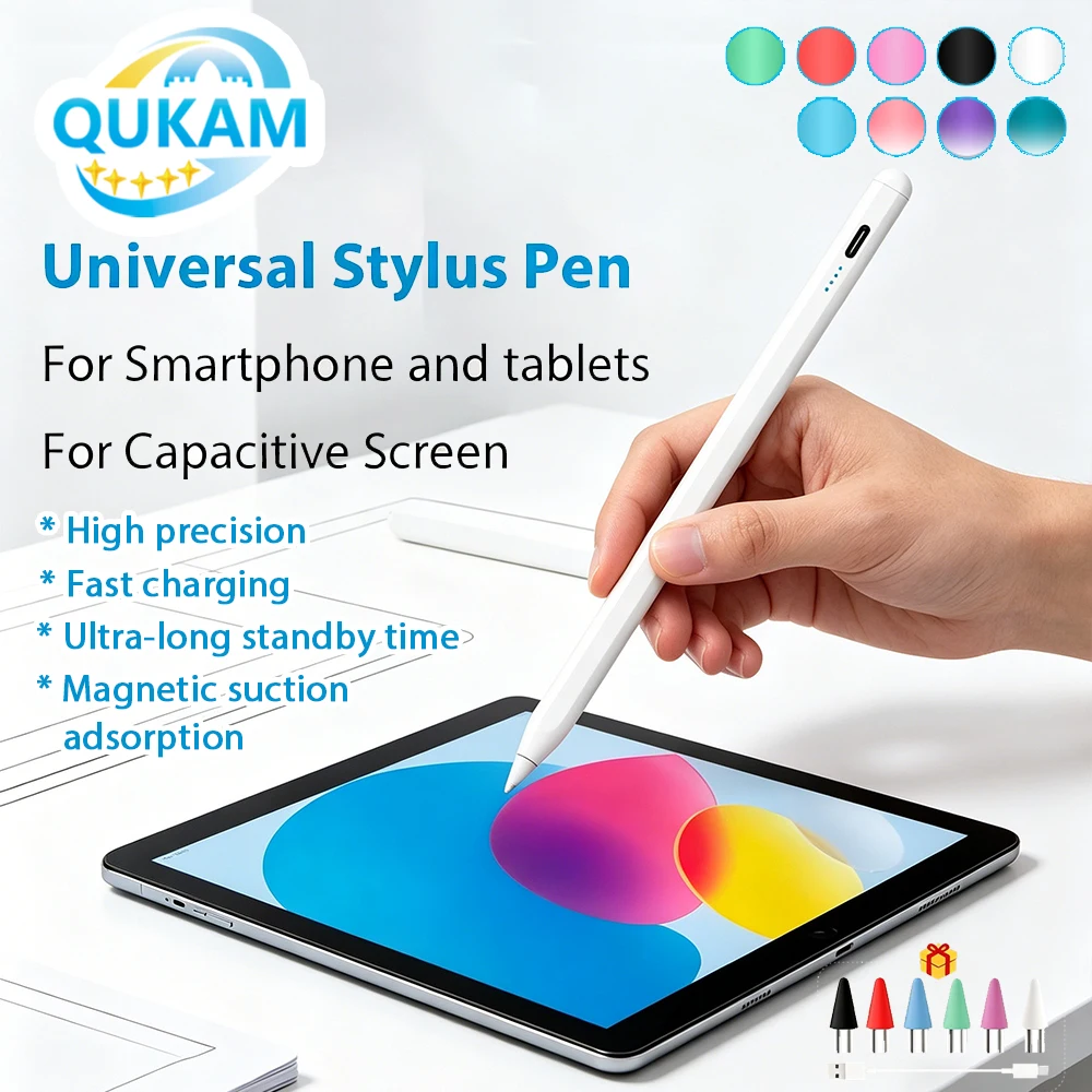 Universal Tablet Stylus Pen for Android iPad Tablet Touch Screen Pencil For Xiaomi Samsung Tablet Mobile Phone Pen Accessories