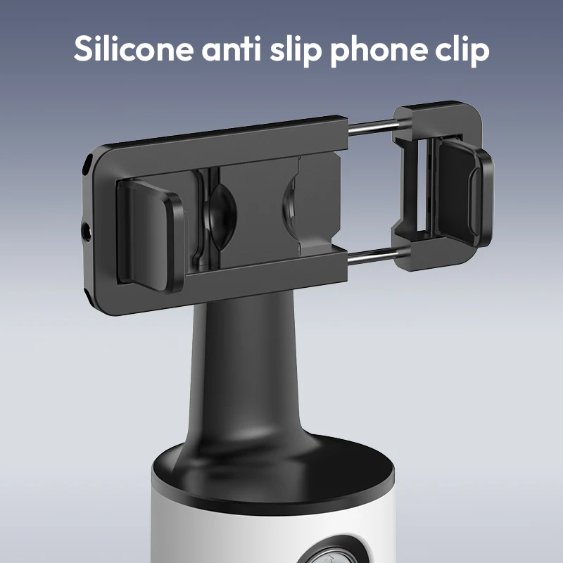 2025 Neuer 360-Grad-Follow-up-Gimbal-Stabilisator Einbeinstativ Desktop-Tracking-Gimbal mit Fernbedienung für Tiktok Live-Fotografie