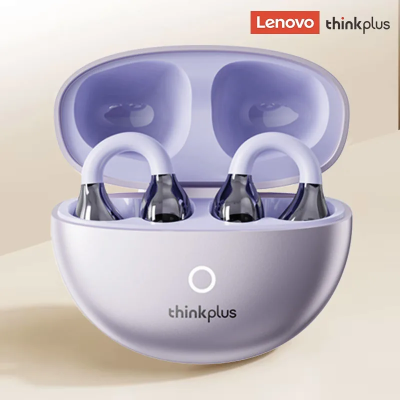 Lenovo LP25 PRO Bluetooth 5.4 Kopfhörer Ohrclip Sport Wireless Headset Lange Akkulaufzeit Geräuschunterdrückung Ohrhörer HD-Mikrofon für Anrufe 7