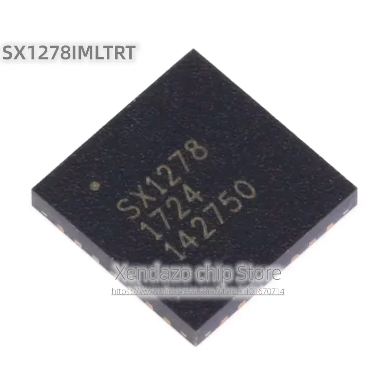 5pcs/lot SX1278IMLTRT SX1278 QFN-28 package Original genuine 137-525MHz wireless RF transceiver chip