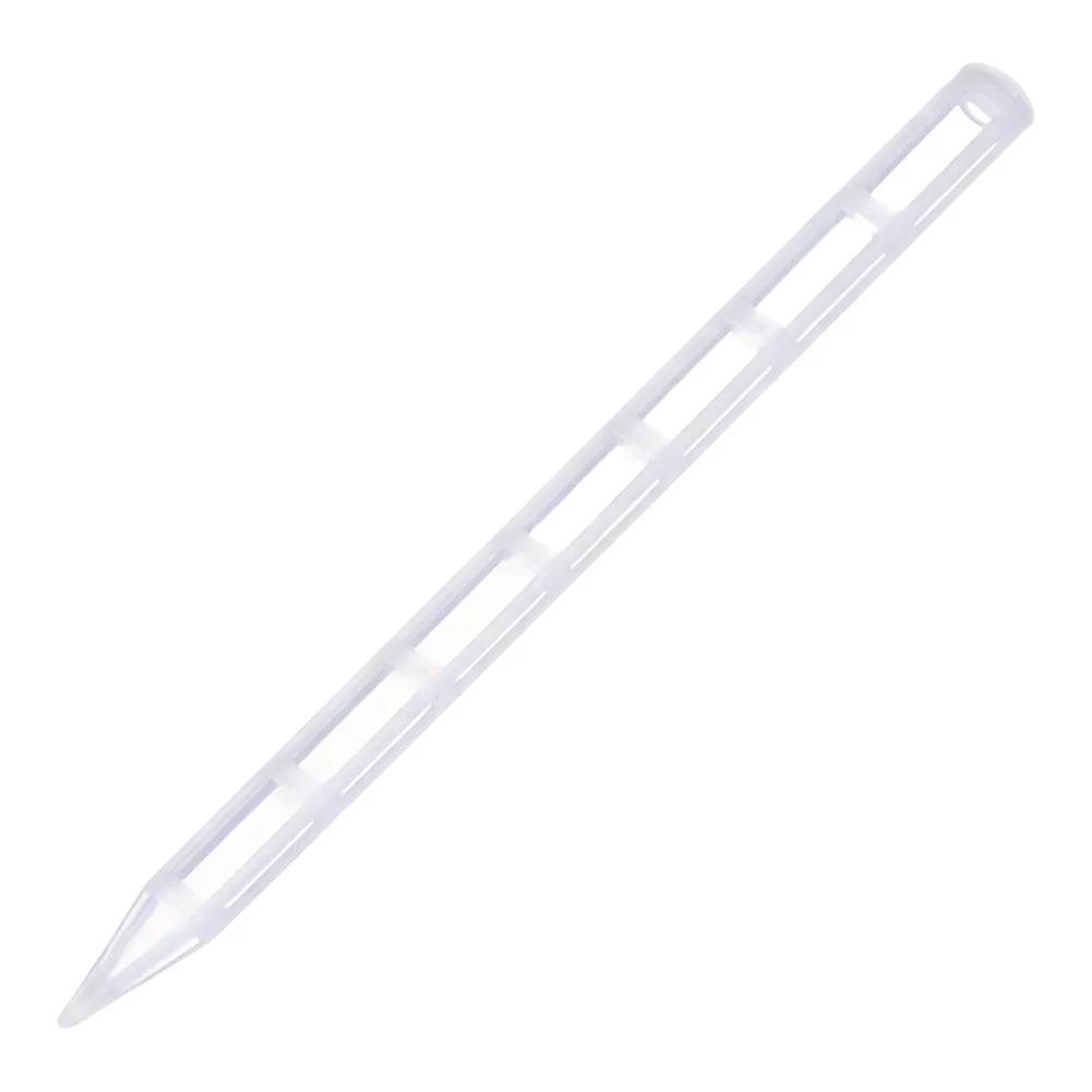 White Soil Ventilation Pipes 40 pcs 25 x 1.5 cm Plastic Aeration Tubes for Flower For Pots and Indoor Plant Containers All Types