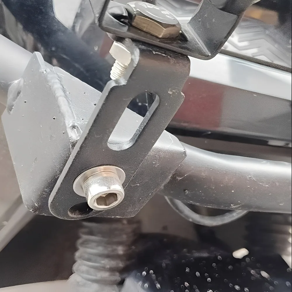 Motorcycle Headlight Mount Bracket Adjustable LED Spot Light Clamp Holder Stable Support for Electric Scooter Motorbike Fog Lamp image 3