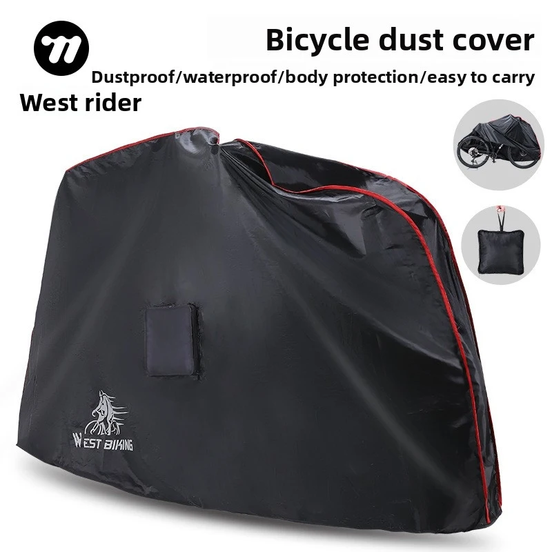 

Water-Resistant Bike Cover, Universal Dust & Rain Protection for Mountain & Road Bicycles, All-Weather Outdoor Use