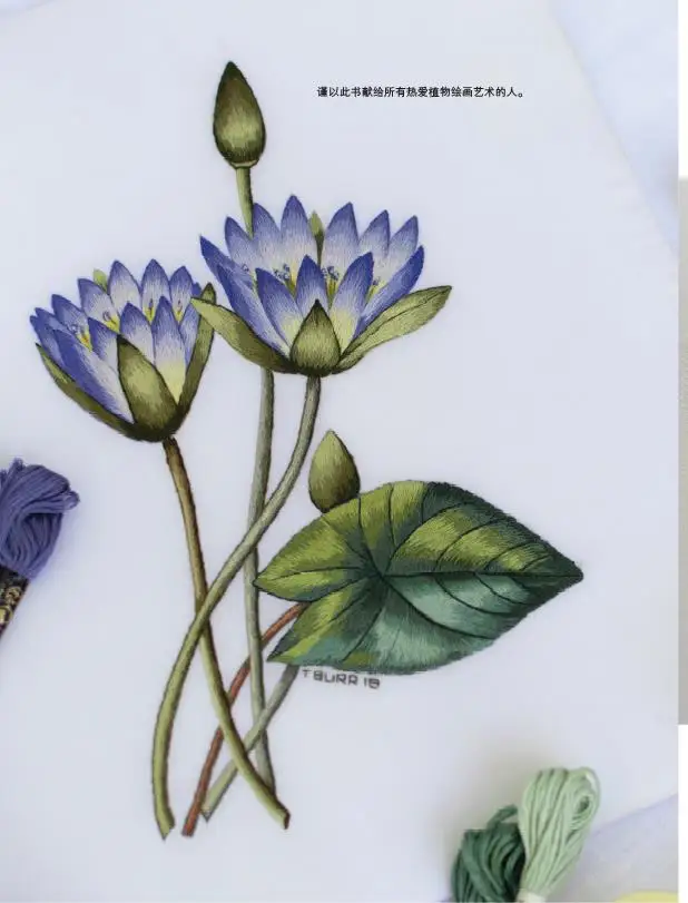 The Kew Book Of Embroidered Flowers By Trish Burr Anemone Rhododendron Pattern Embroidery Skills Needlework Tutorial Book