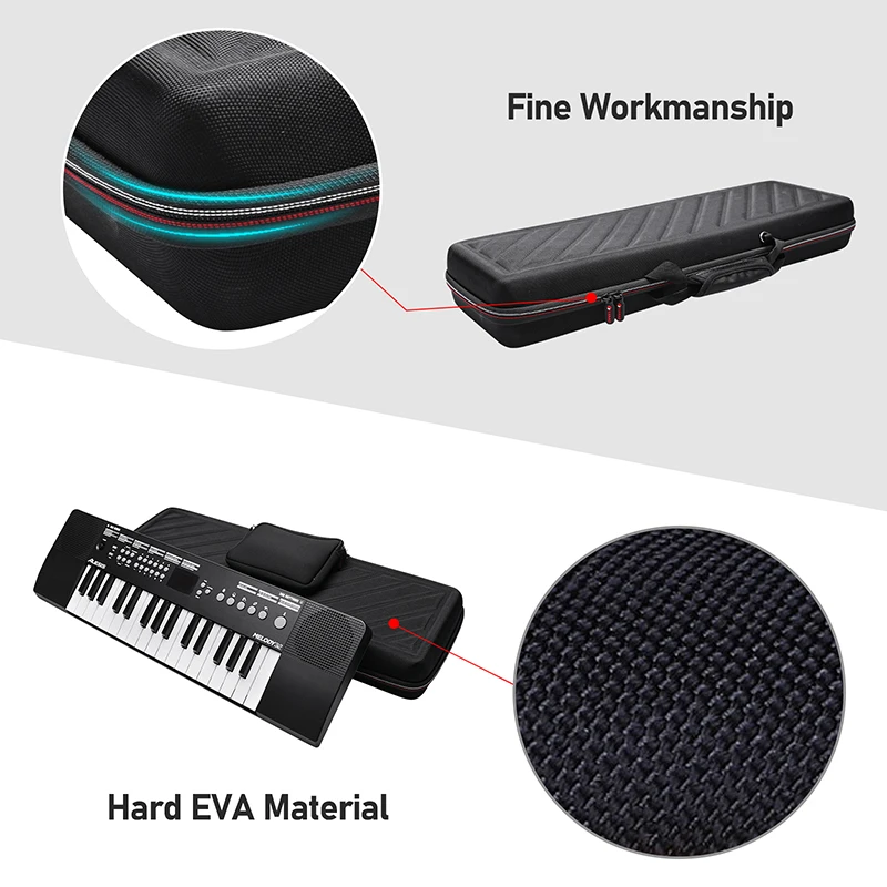 XANAD EVA Hard Case for Alesis Melody 32 Key Mini Digital Piano