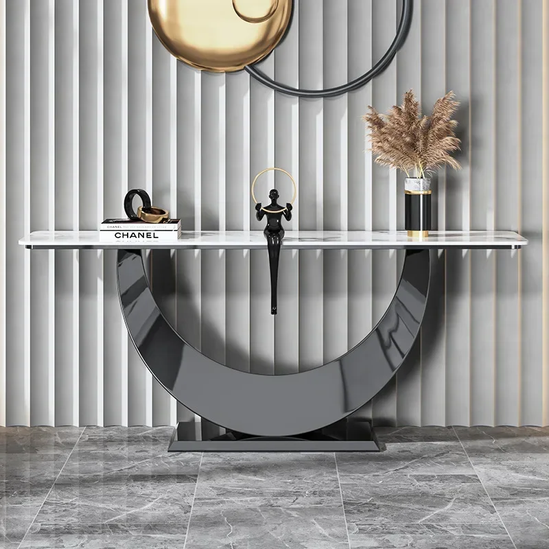 Light luxury door cabinet designer entry modern simple high-end corridor case
