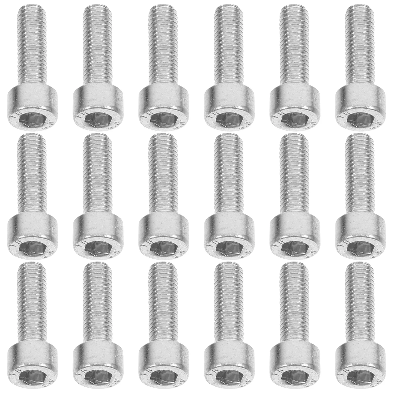 

20Pcs Chainsaw Starter Fixing Screws Durable Metal Secure Fastening Easy Installation Replacement Part Repairing Fittings