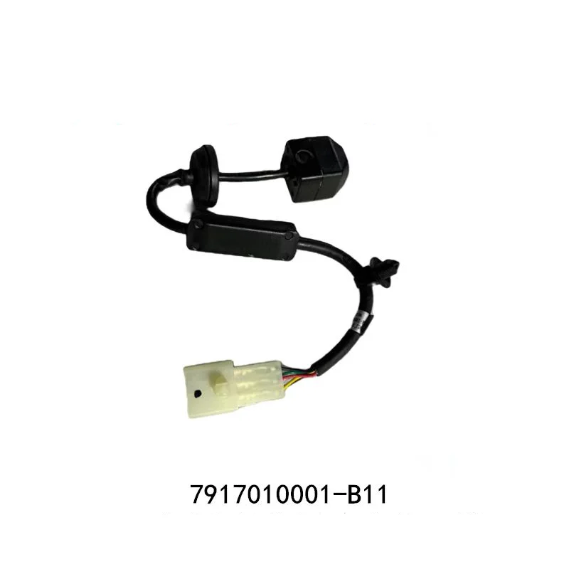 リアカメラ反転画像、トランクスイッチ、zotye t600用テールゲートハンドル7917010001-b11