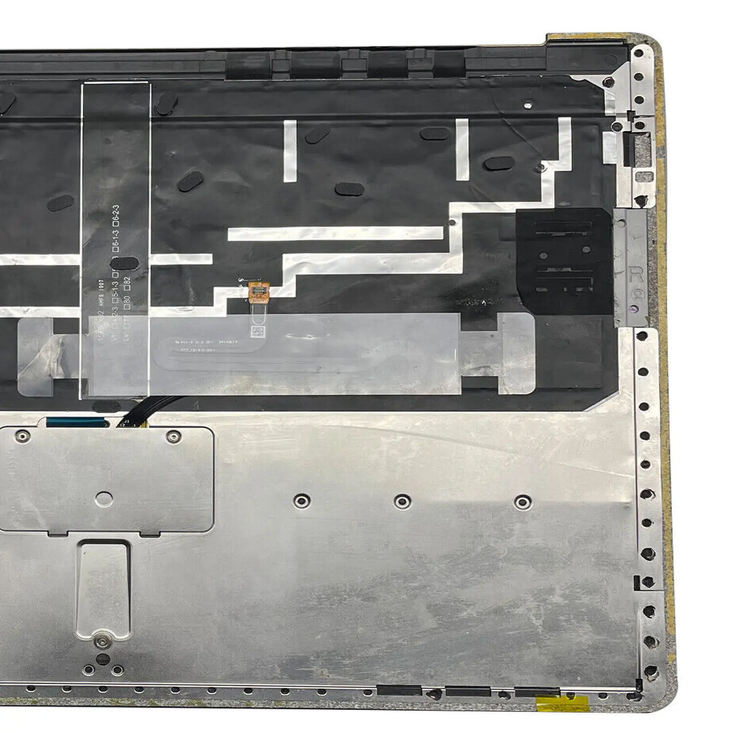 لجهاز Microsoft Surface 1st 2nd 1769 Palmrest Touchpad مع لوحة مفاتيح بإضاءة خلفية رمادي أمريكي