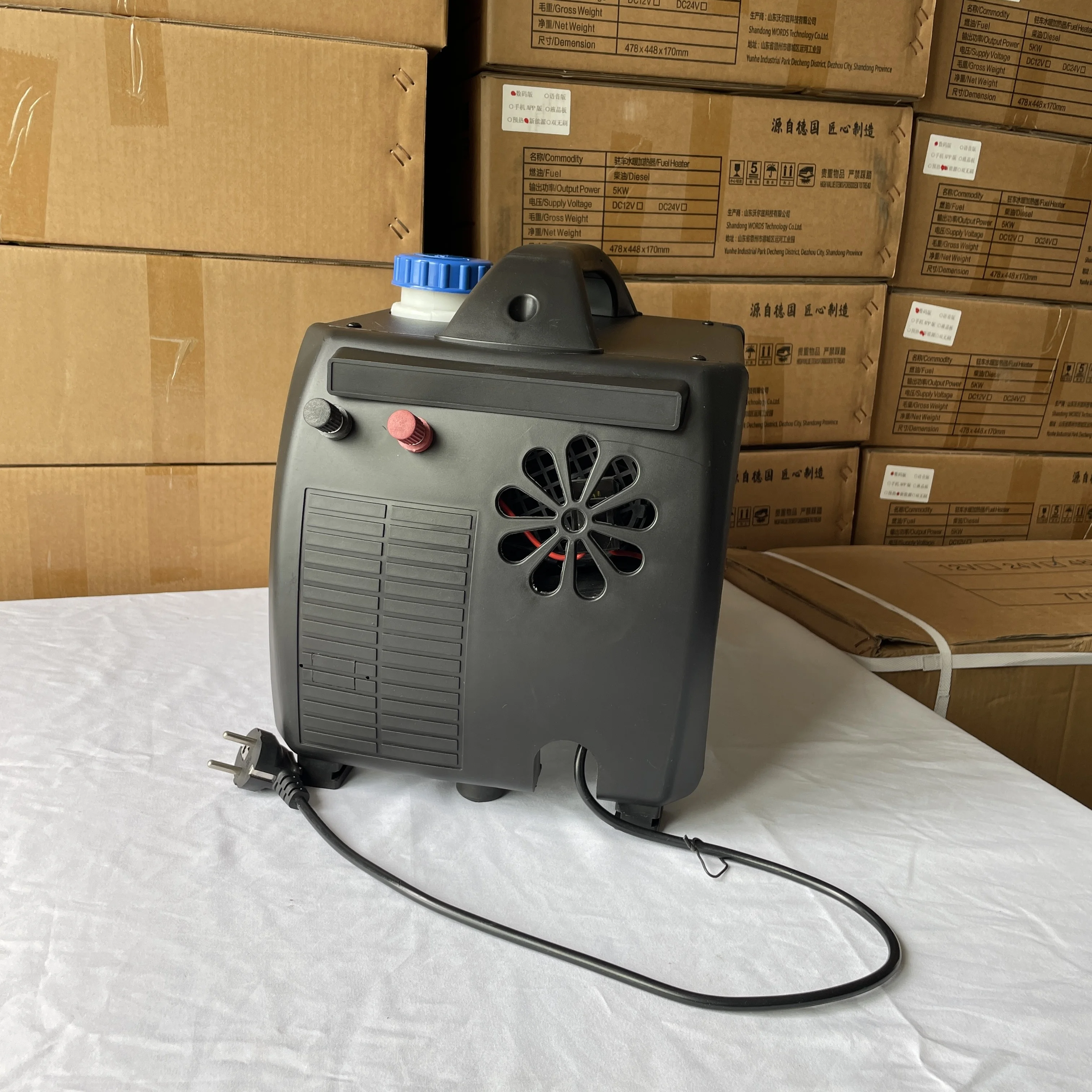 2kw 3kw 5kw รถดีเซลเครื่องทําความร้อน All in One ดีเซลรถเรือ air ที่จอดรถเครื่องทําความร้อน 12V 24V 220v