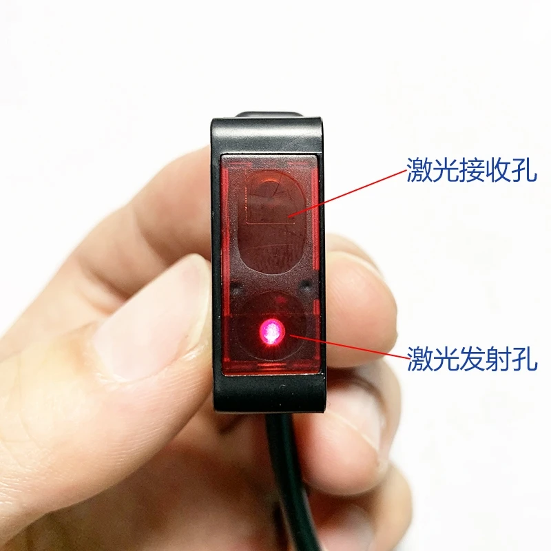 ليزر صغير منتشر انعكاس كهروضوئي التبديل PZ-D41 PZ-D42 حجم صغير مربع الرجعية عاكس الاستشعار 5V12V24V