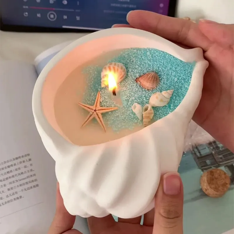 Shell Conch Candle Mold 2