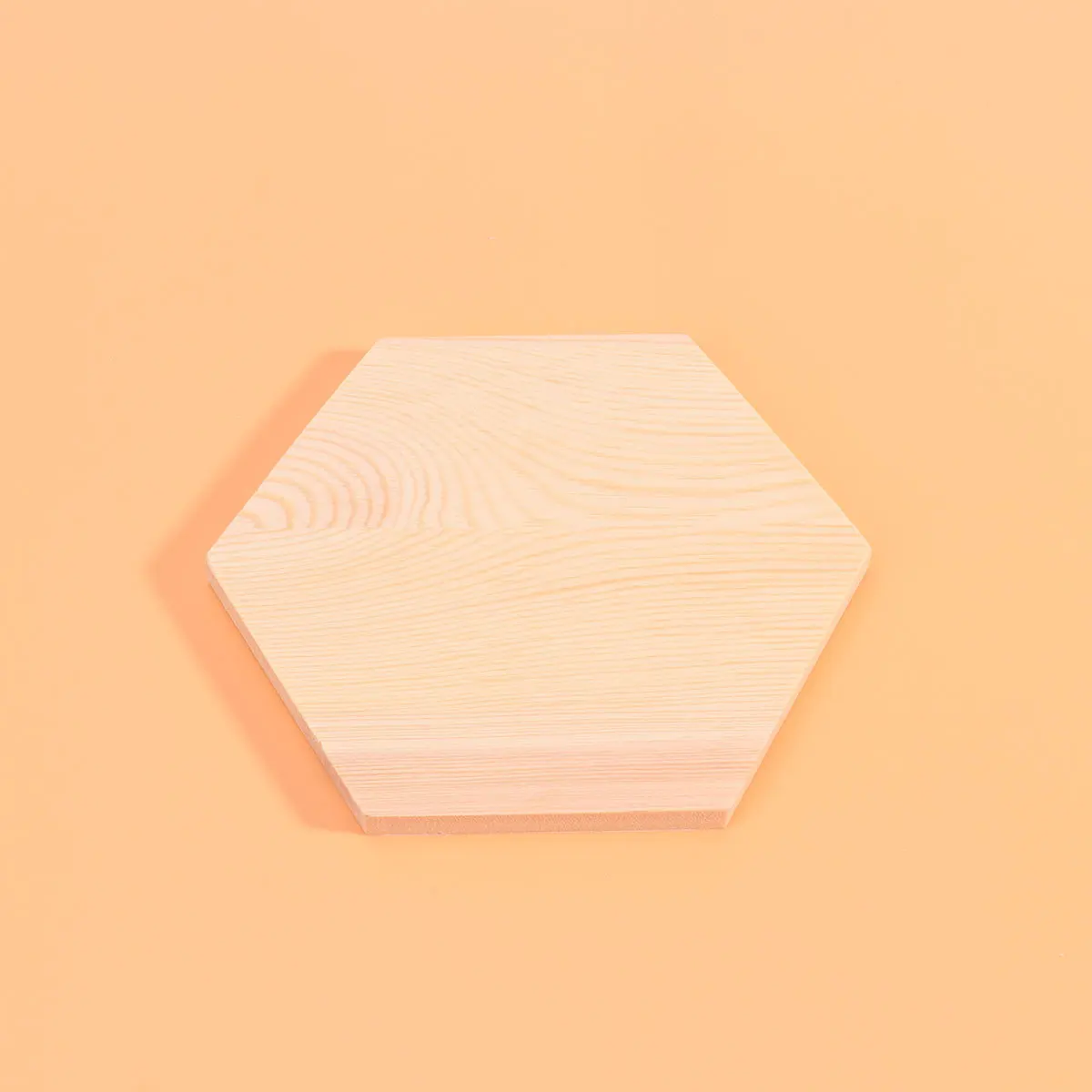 

10 шт. многоугольный блок 5 см шестиугольная доска из соснового дерева для поделок своими руками деревянная доска для рукоделия маленький деревянный блок украшение ручной работы шитье