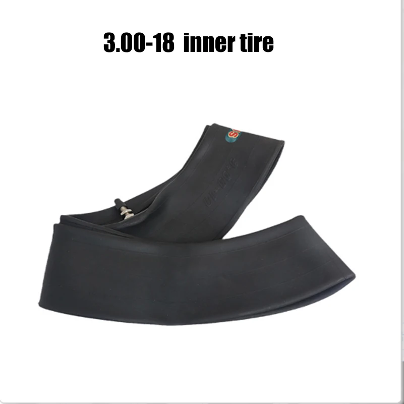 3.00-18 Motorcycle Off Road Inner Tube  Tyre  Camera for Motorcycle, Electric Tricycle Accessories
