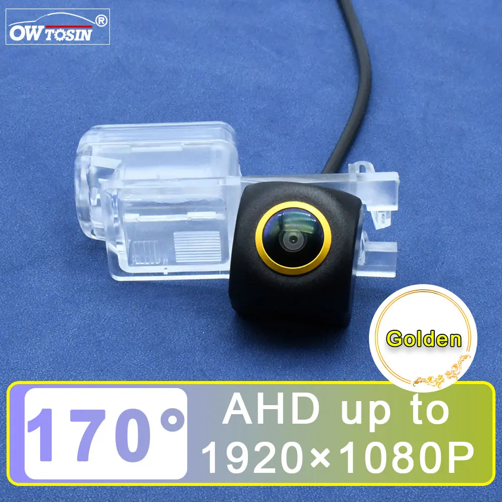 AHD 1080P 170° Golden Lens Vehicle Car Rear View Camera For  Ford Escape mk3 2013 2014 2015 2016 2017 2018 2019 Car Monitor