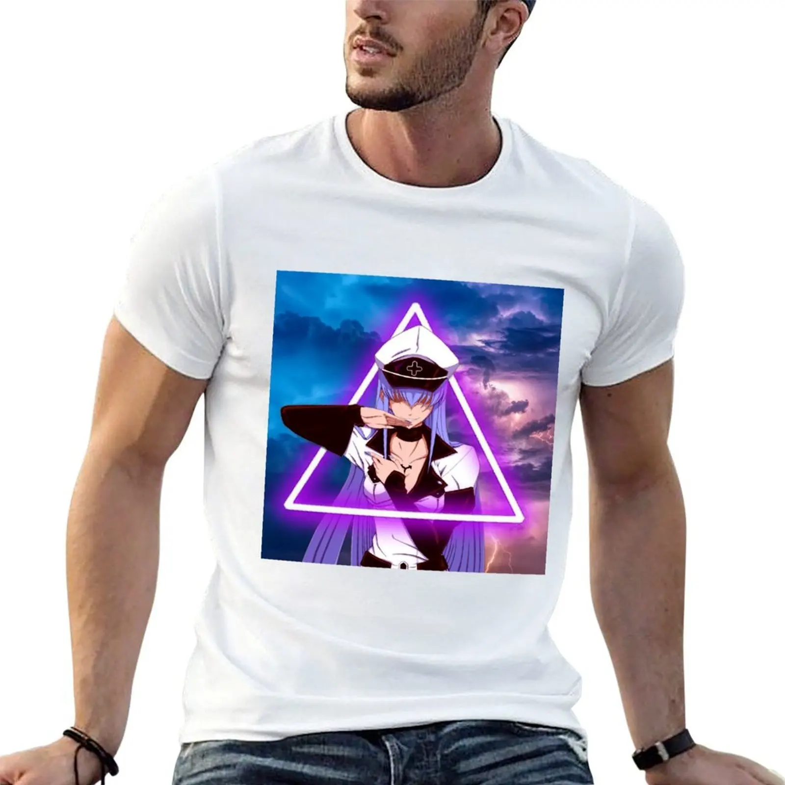 

man Kill shirt Anime man casual Esdeath designer Girl Akame Ga shirt t | t T-Shirt |