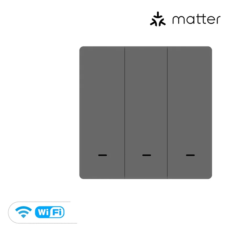 

CS-Tuya Mtter Wi-Fi умный переключатель света версия ЕС пульт дистанционного управления для Alexa Google Home Homekit Smartthings C