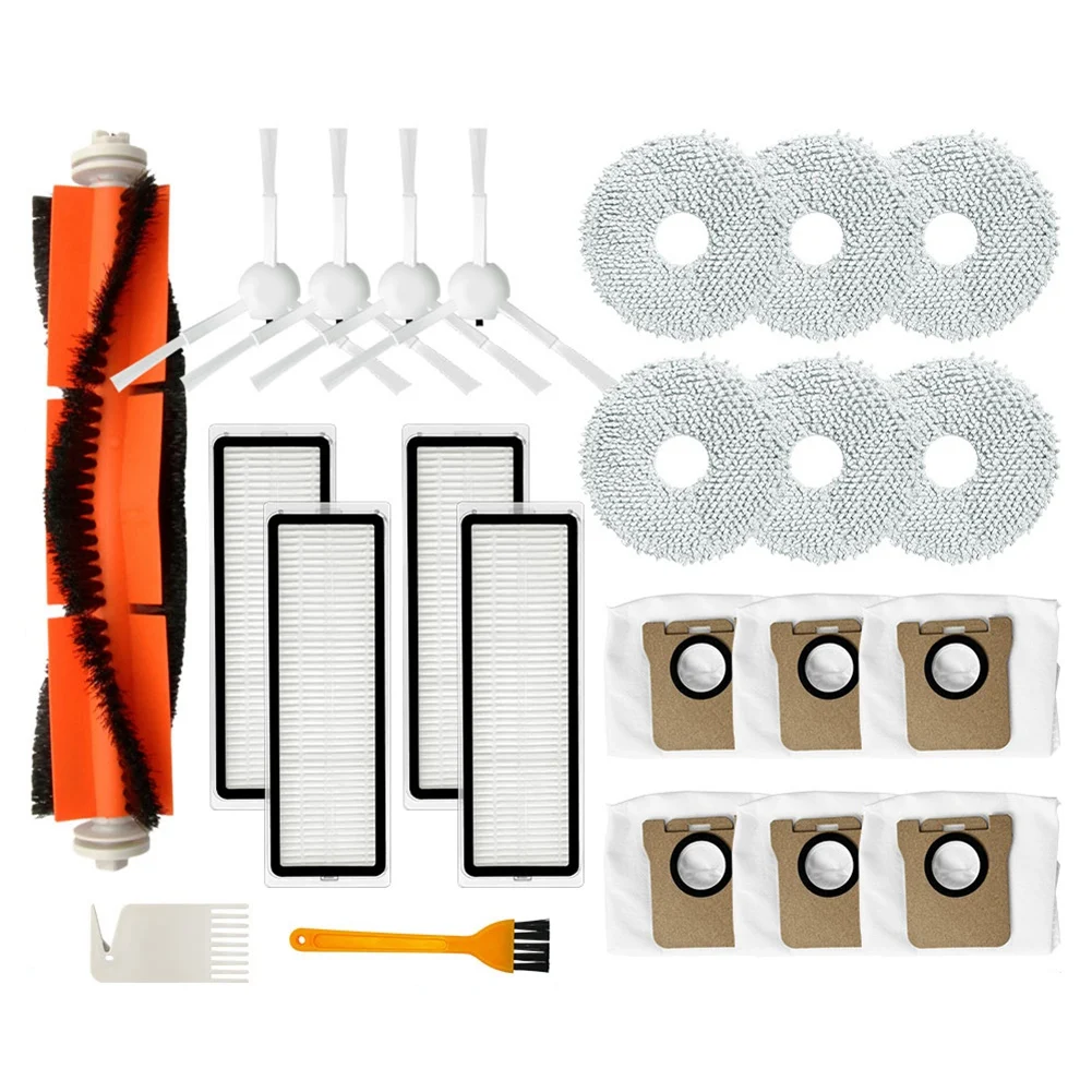 ロボット掃除機交換部品,メインブラシ,HEPAフィルター,モップ,rag,集塵機バッグ,xiaomi,dreamebot,l10s,ultra